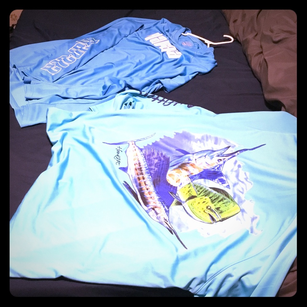 Bimini Bay and Rapala fishing shirts